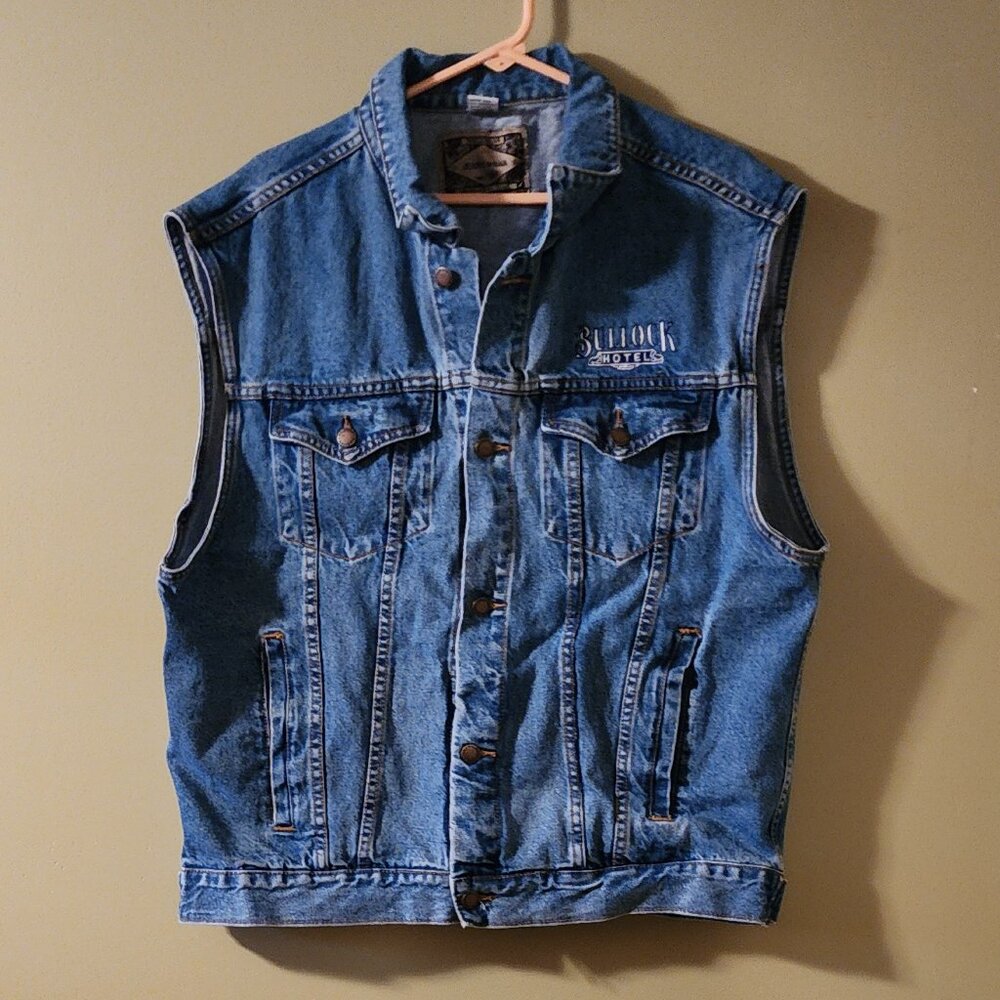 Haleman Jeans Wear Denim Vest